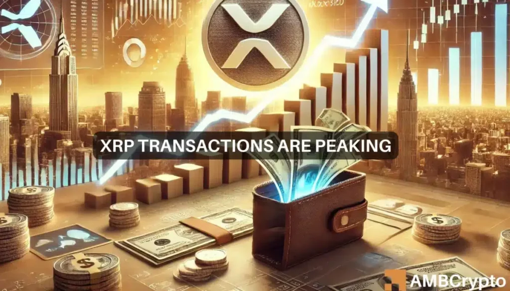 XRP up by 20%, XRPL transactions peaking – What’s going on?