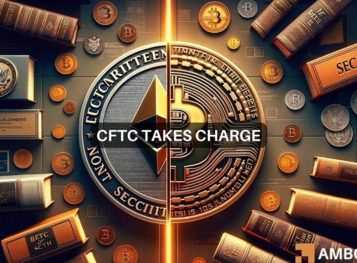 CFTC vs SEC: Bitcoin, Ethereum, and 80% of crypto not securities?