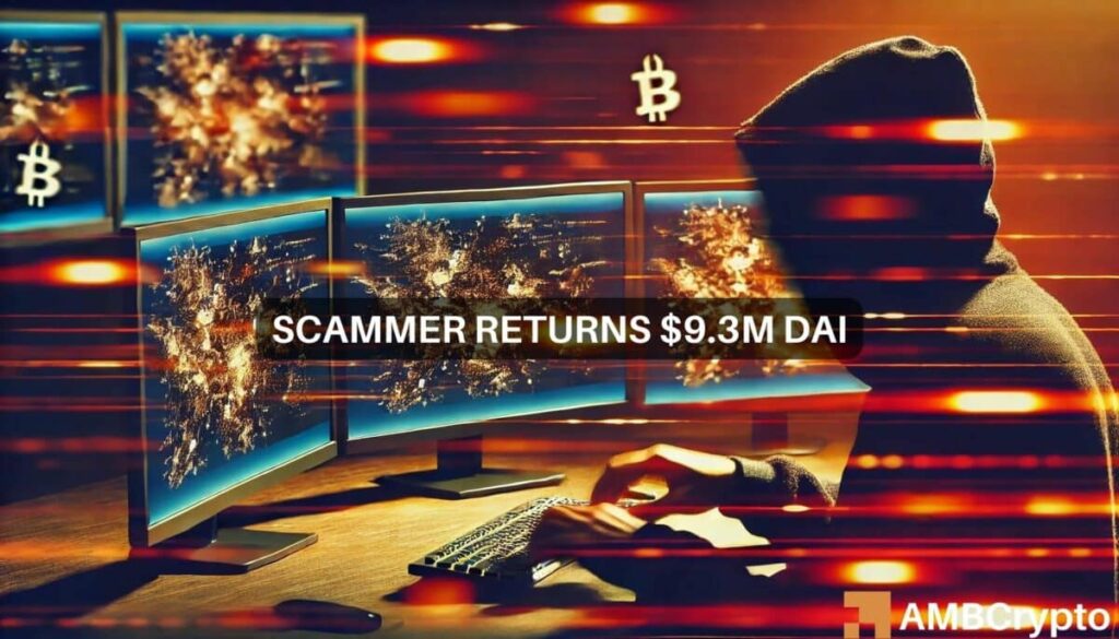 Crypto conscience? Scammer returns .3M stablecoins after 10 months