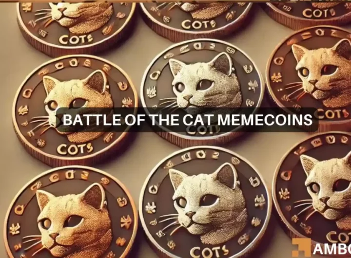 MEW vs. POPCAT – Odds of a flippening in the memecoin sector are…