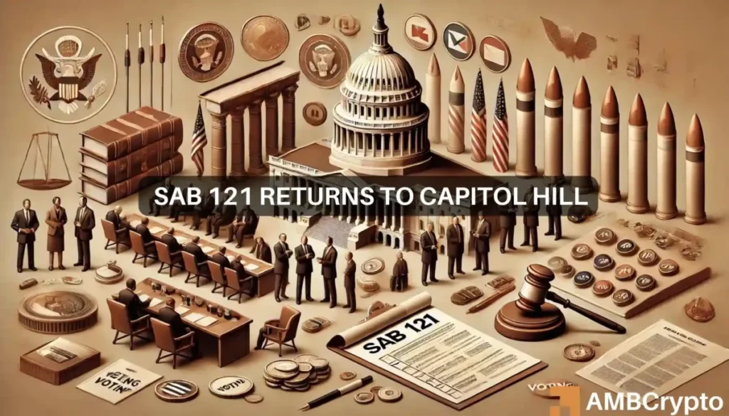 ‘Misguided’ SAB 121 crypto regulation bill returns to Capitol Hill: What now?