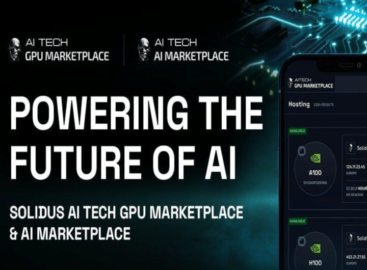 Solidus AITECH AI Marketplace: Unleashing the power of AI and GPU computing