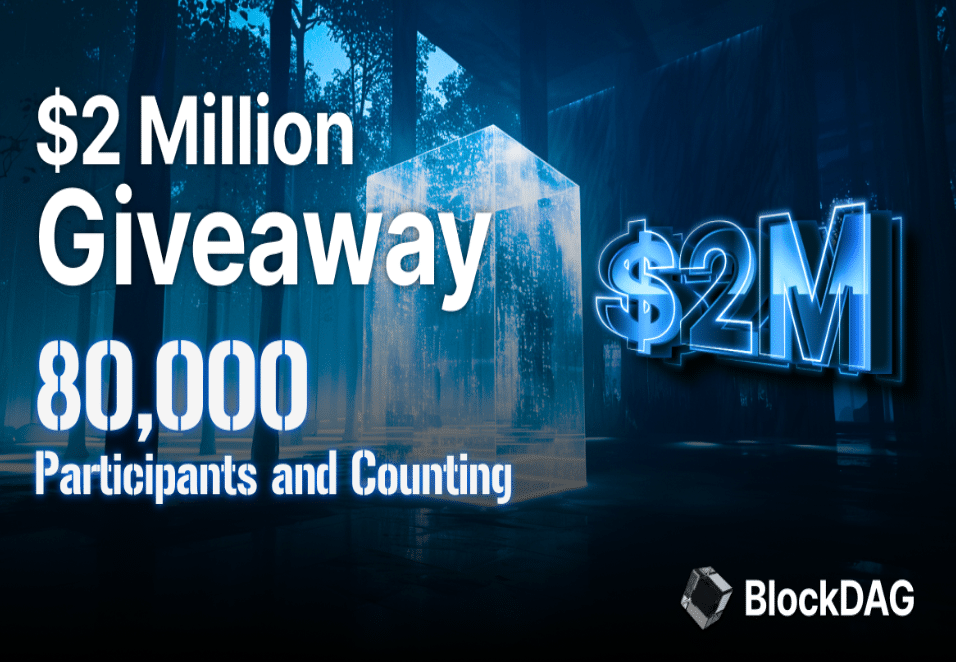 BlockDAG’s M giveaway frenzy: Limited spots fuel investor mania!