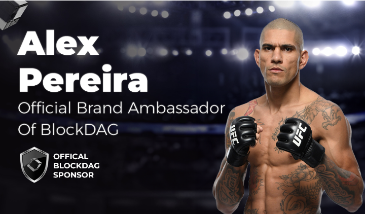 Presale Drives Near M As BlockDAG Partners with UFC Champ Alex Pereira