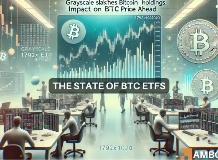 Grayscale Bitcoin ETF holdings go for a toss: Impact on BTC’s price?