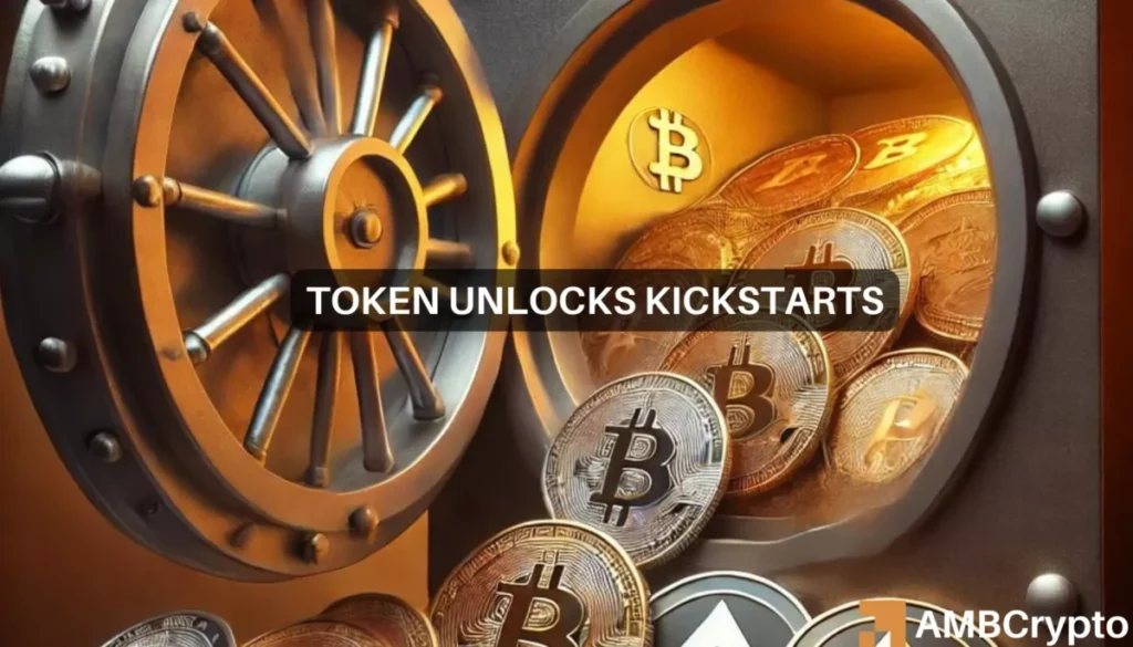 What  billion in token unlocks this week means for investors