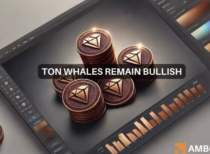 Toncoin whales bet big as TON edges closer to  its ATH