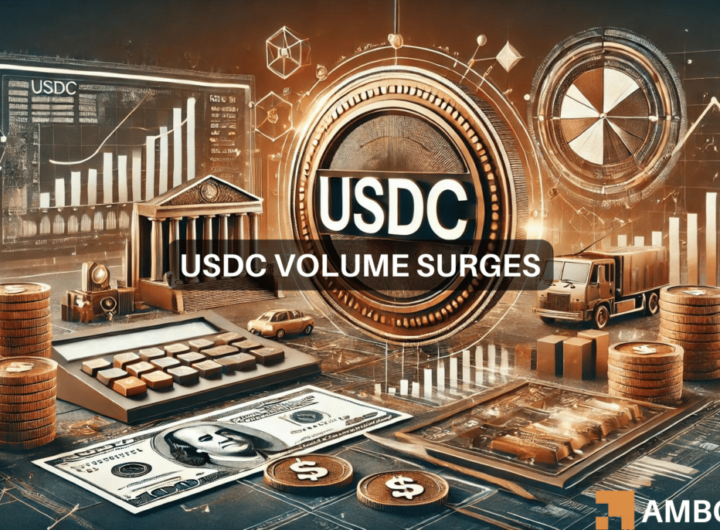 USDC volume surges to B in 2024: What are the reasons behind the rise?