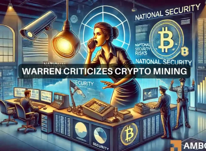 Crypto-mining poses national security risks – Senator Warren