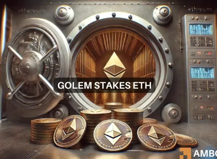 Project Golem joins ETH staking frenzy, locks up 40K tokens