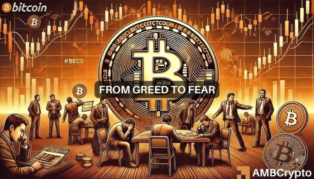 Crypto fear and index falls to ‘extreme fear’ – Is Bitcoin the reason?