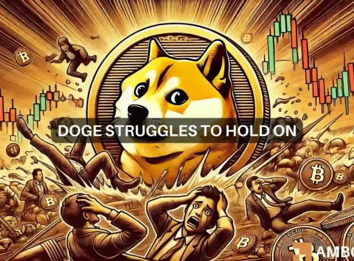 Dogecoin liquidations spike as DOGE hits alt=