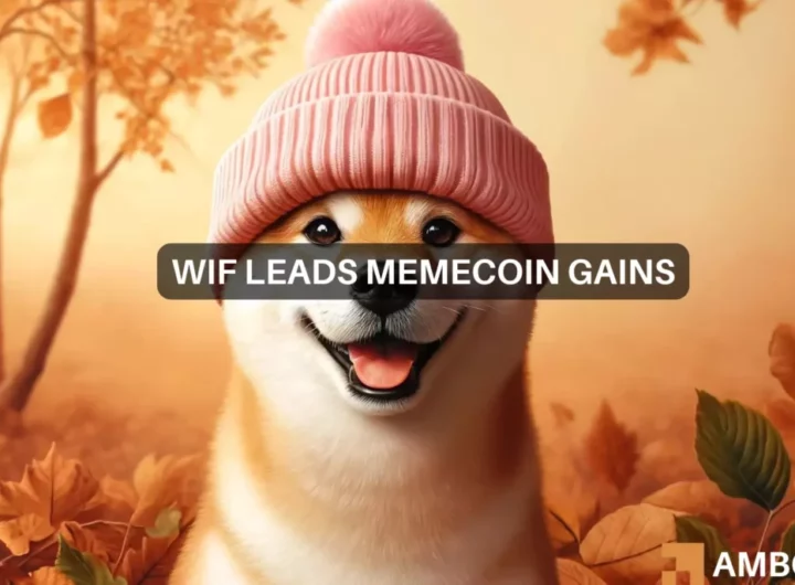 dogwifhat dominates memecoins, jumps 20% in a week: What’s next?