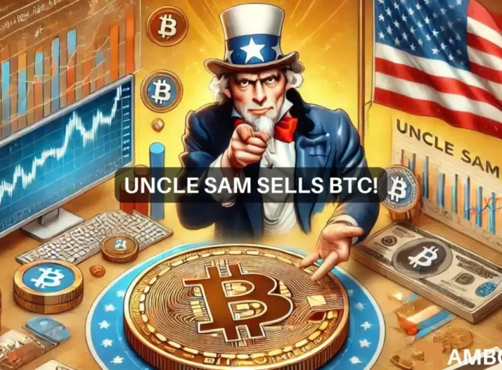 U.S. moves Bitcoin worth M: Sell-off fears mount once again