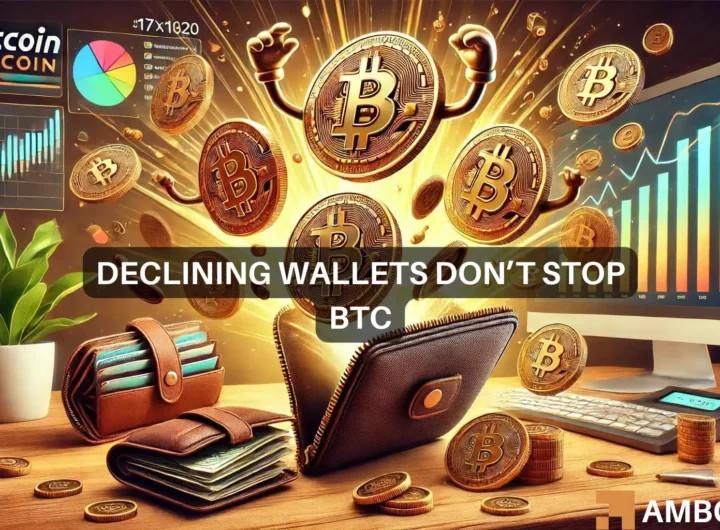 Bitcoin: Why a declining number of wallets can’t stop BTC’s rebound