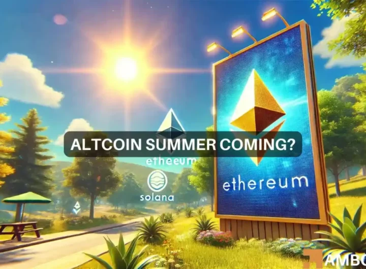 Altcoin season? Ethereum, Solana shine as Bitcoin’s dominance shifts