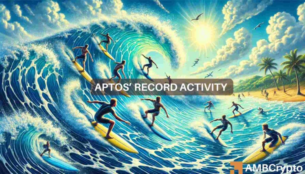 Aptos hits record 326M daily transactions: Will it help APT’s price?