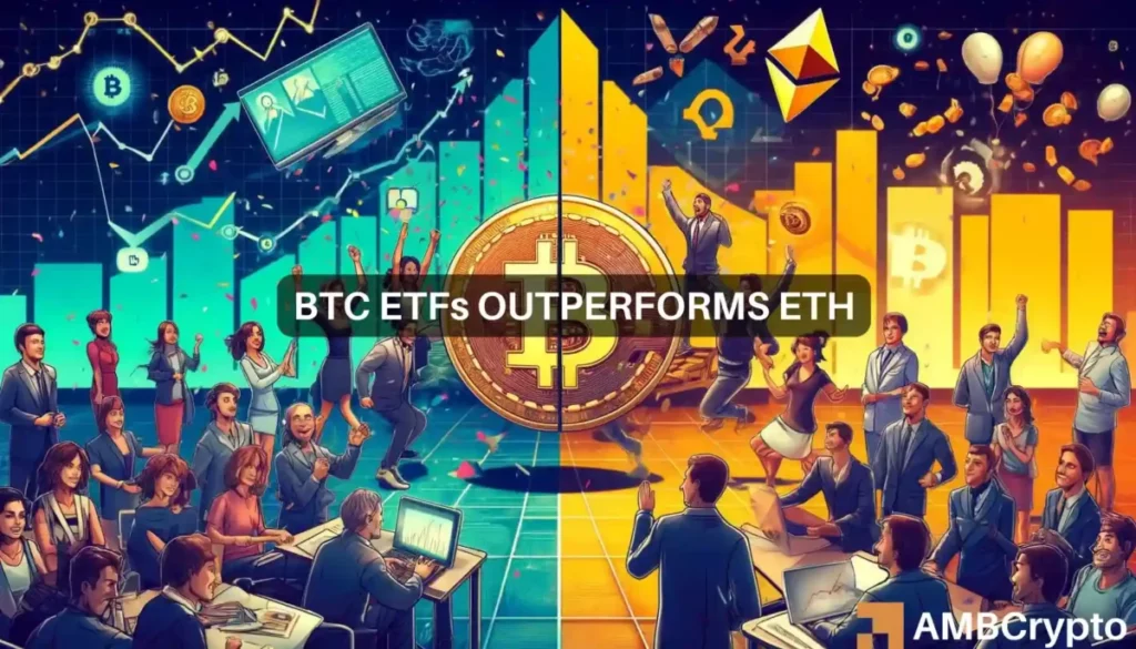 Bitcoin ETF inflows dominate as BlackRock leads: ‘No place for ETH’