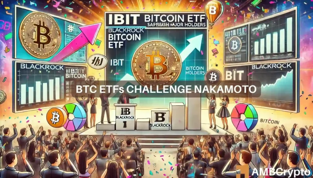 Will U.S. Bitcoin ETFs pass Satoshi Nakamoto’s BTC holdings in 2025?