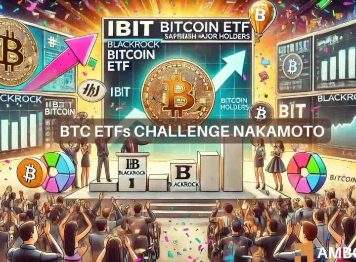 Will U.S. Bitcoin ETFs pass Satoshi Nakamoto’s BTC holdings in 2025?