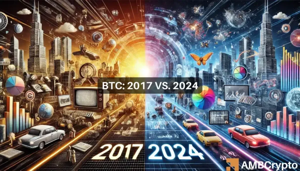 Will Bitcoin repeat its 2017, 2021 patterns? Assessing…