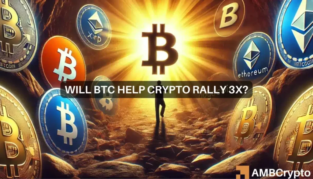 Bitcoin shows the way? Crypto market cap set to rally 3x – Here’s how