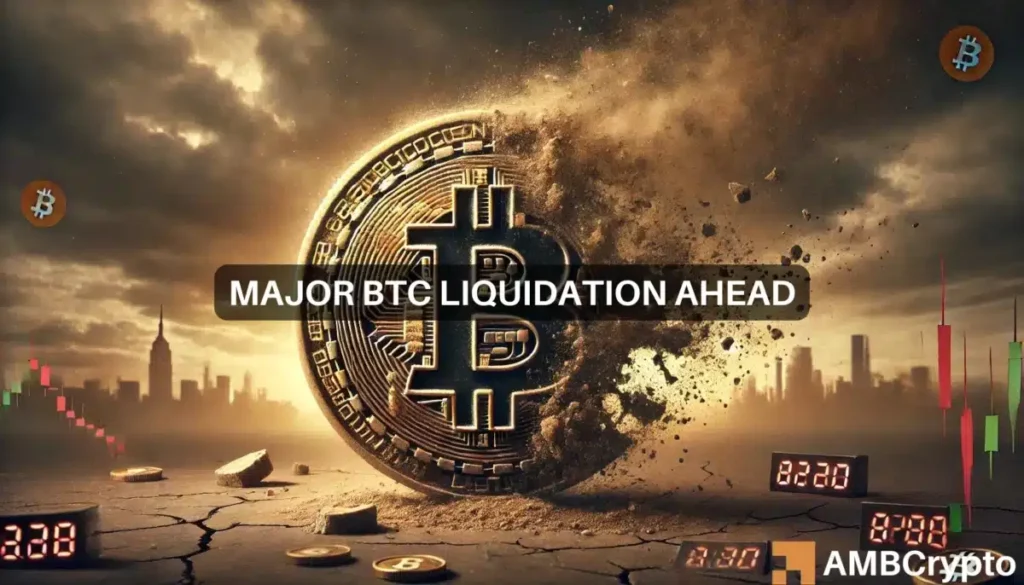 Bitcoin worth 4M to be liquidated at K: What happens after this?