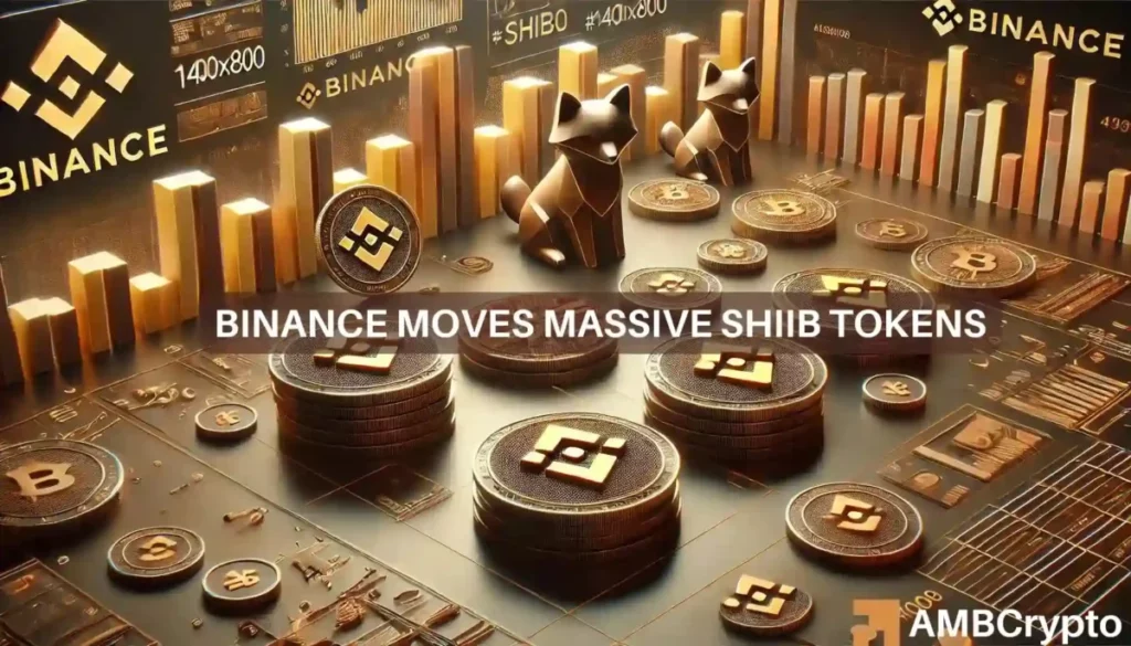 Binance transfers 137B Shiba Inu tokens: What’s behind the massive shift?