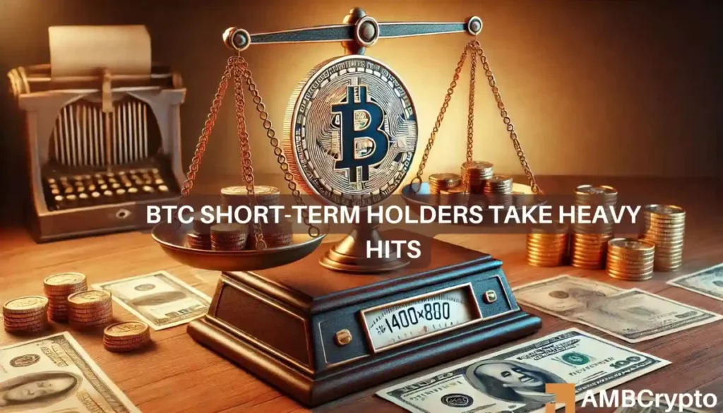 80% Bitcoin holders remain in the red as BTC hovers at K – Why?