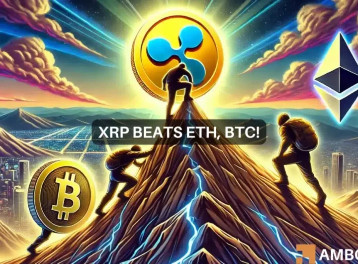 XRP beats Bitcoin, Ethereum in major area: 25% surge next?