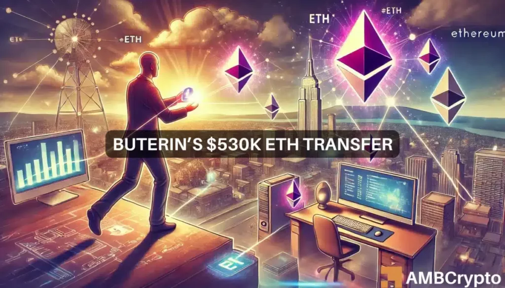 Vitalik Buterin’s 0K Ethereum transfer: Impact on ETH?