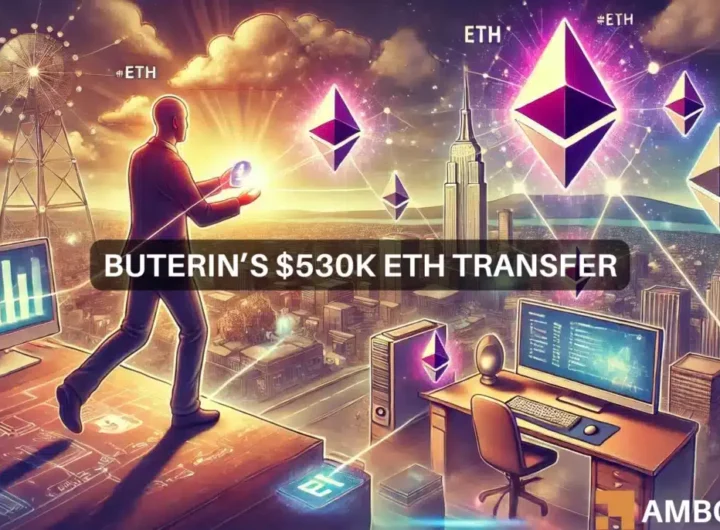 Vitalik Buterin’s 0K Ethereum transfer: Impact on ETH?