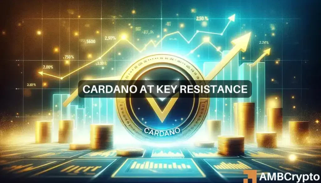 Cardano bounces, but here’s why a price dip is likely before the weekend