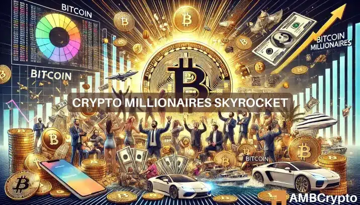 111% hike in Bitcoin millionaires – Why, how, and will they get richer now?