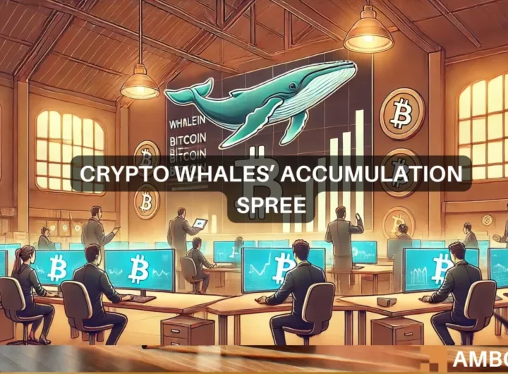 Crypto whale scoops up 84,000 BTC in July: Bullish market shift?