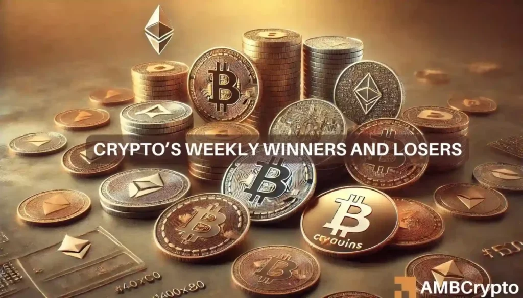 Crypto market’s weekly winners and losers – SUI, HNT, LIDO, AAVE