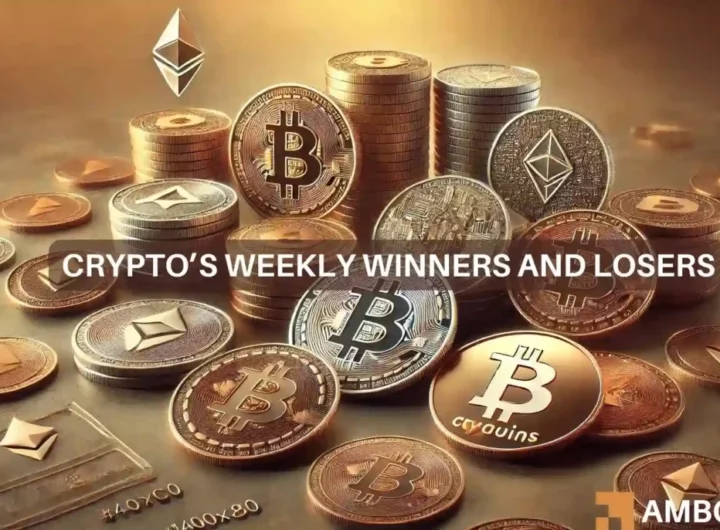 Crypto market’s weekly winners and losers – SUI, HNT, LIDO, AAVE