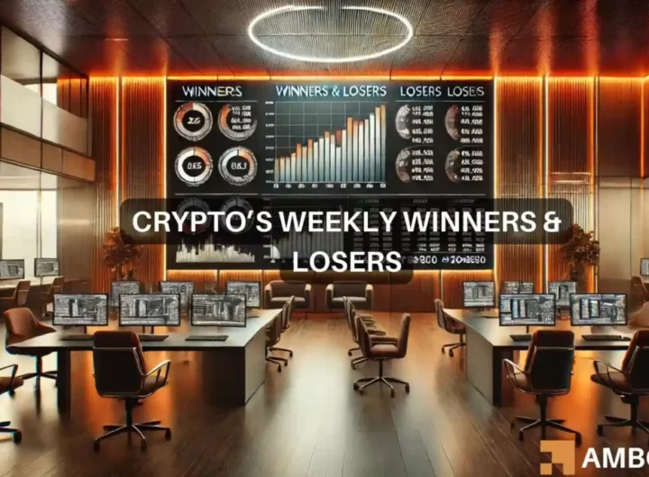 Crypto market’s weekly winners and losers – AAVE, XAUT, WIF, PYTH