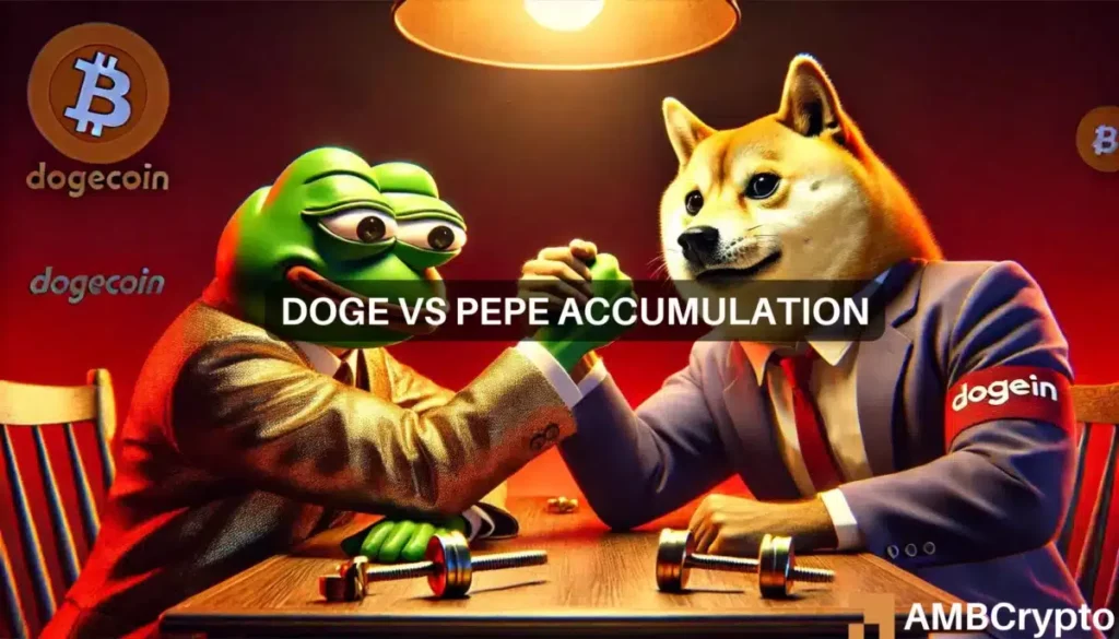 Dogecoin vs PEPE – Accumulation trend comparison offers a surprising finding!