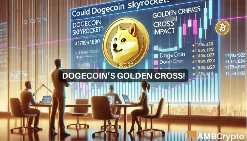 Dogecoin alert: A ‘Golden Cross’ on price chart means DOGE will…