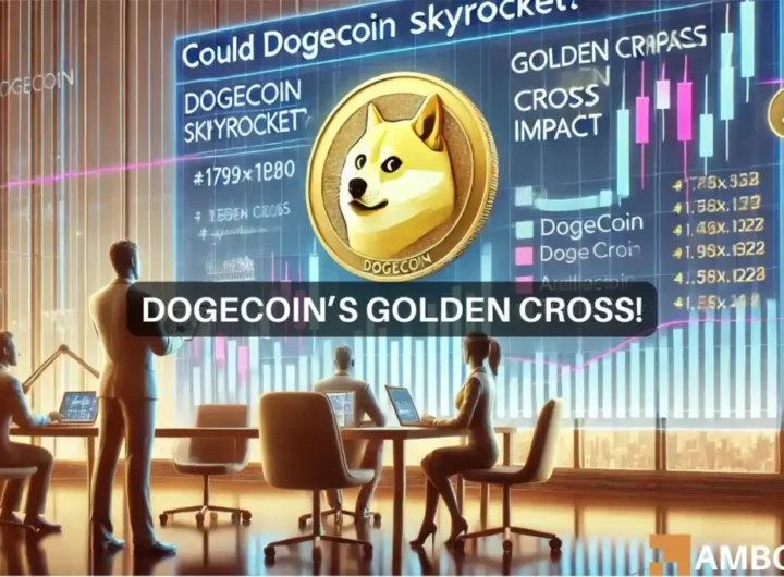 Dogecoin alert: A ‘Golden Cross’ on price chart means DOGE will…