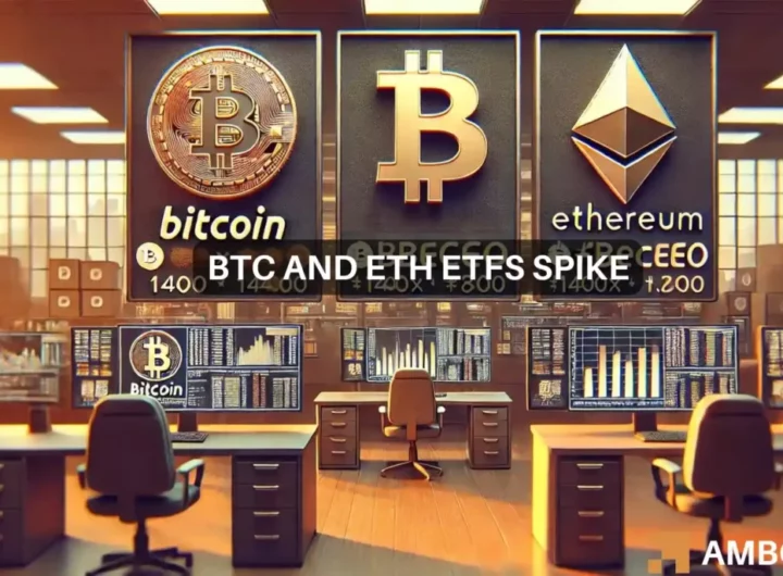 Why Bitcoin, Ethereum ETF volumes surged despite the crypto slump