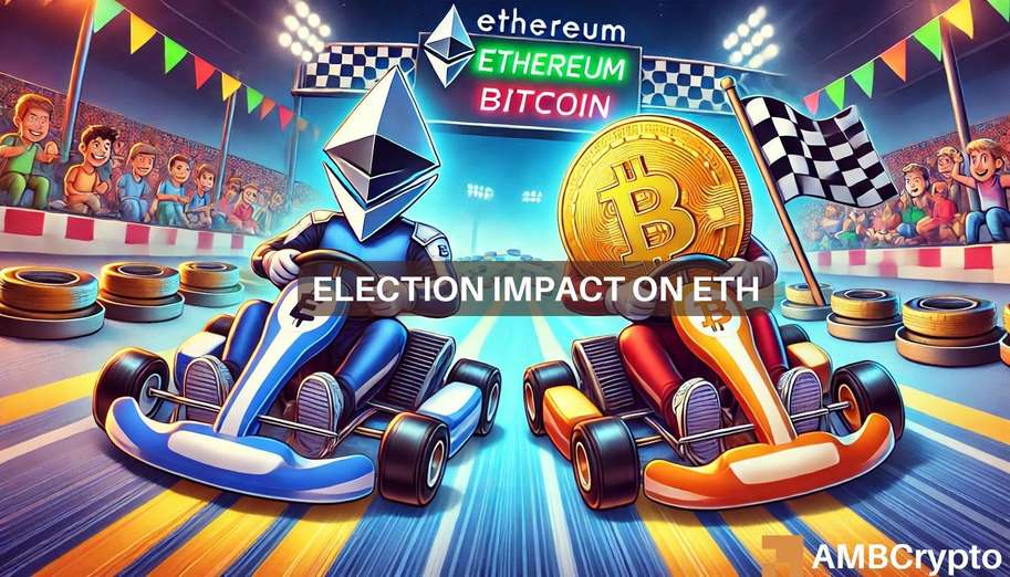 ‘Ethereum has more exposure to the election outcome than Bitcoin’ – Why?