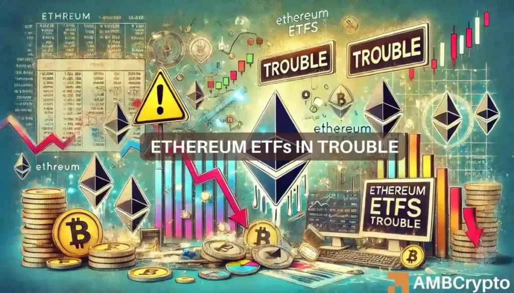 Grayscale’s ETH ETF struggles with outflows, dragging Ethereum’s price