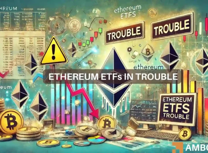 Grayscale’s ETH ETF struggles with outflows, dragging Ethereum’s price