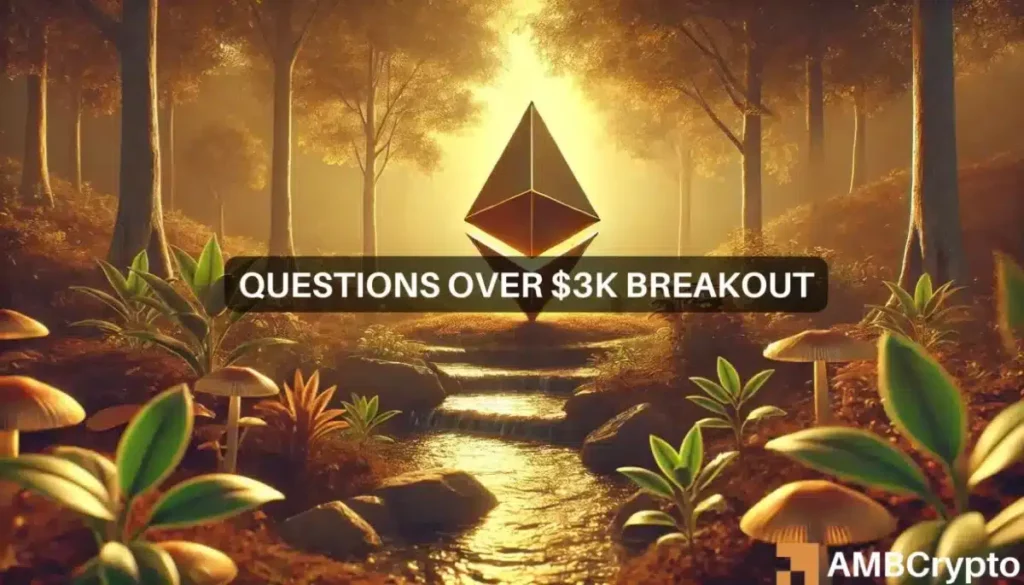 Ethereum set for a k breakout? What on-chain data shows