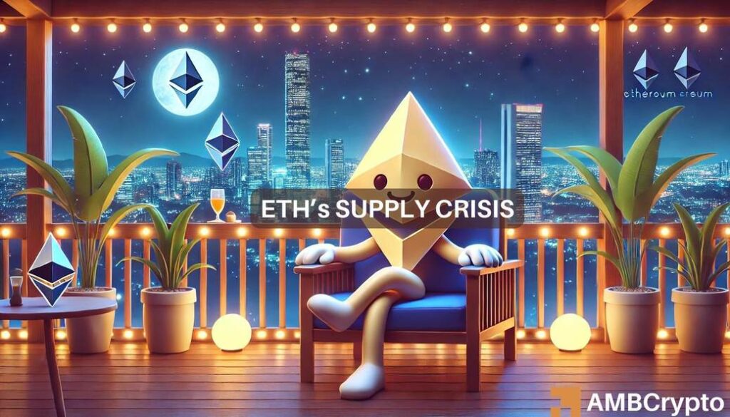 Ethereum’s supply crisis – Is this a potential set-up for a new rally?