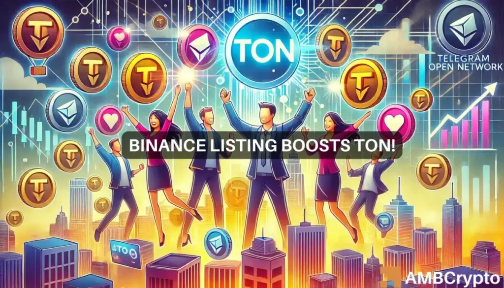 Here’s how Toncoin fared after TON’s Binance listing