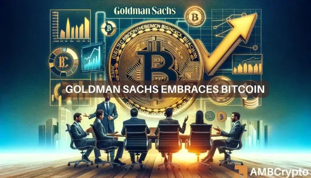 Goldman Sachs reveals 0M Bitcoin stake: ‘Even bankers cannot resist BTC’