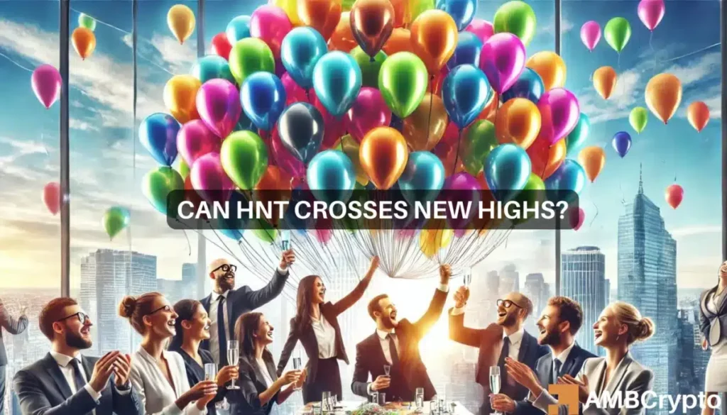 Helium breaks  as THIS rises by M – New ATH for HNT?